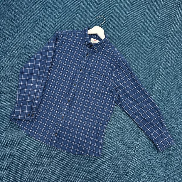 [M] 피엘라벤 체크 셔츠