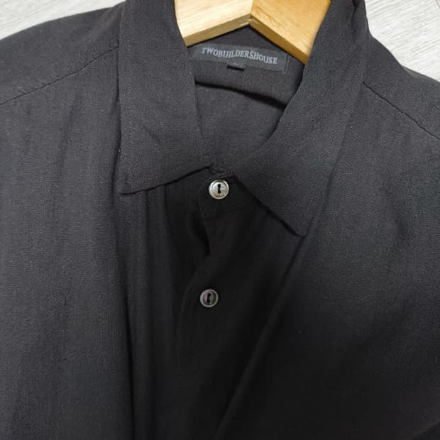 투빌더스하우스  /실크 린넨 셔츠 /m