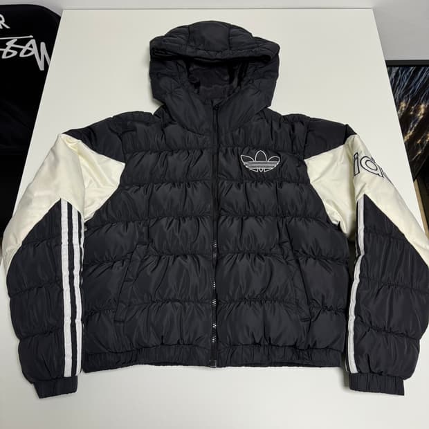 아디다스 제니 크롭 푸퍼 패딩 자켓 M