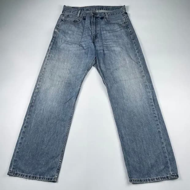 p702) 리바이스 569 루즈 스트레이트 핏 데님 팬츠