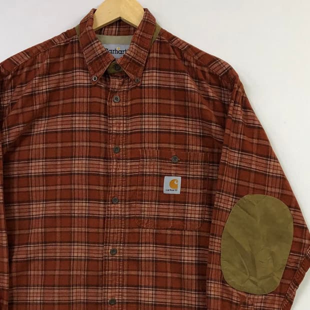 105 칼하트 엘보패치 워크 셔츠