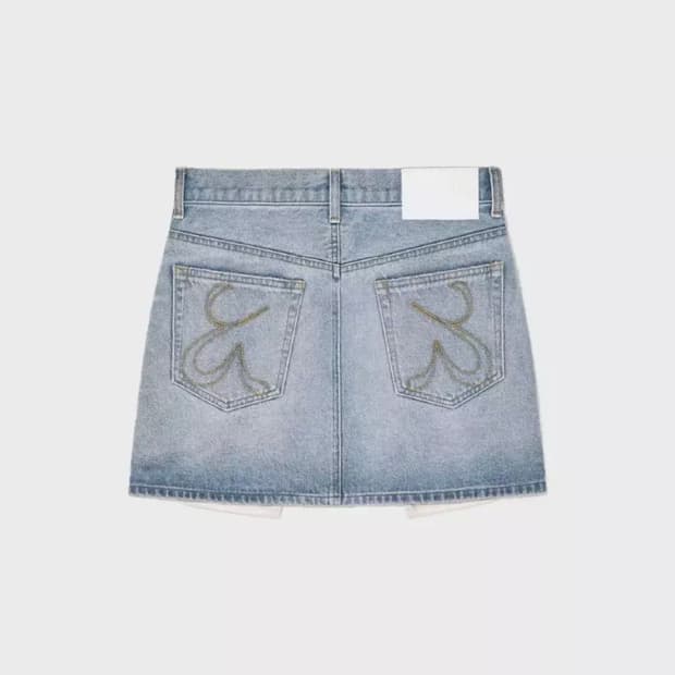 새제품 / THE KAI SKIRT (LIGHT BLUE) L사이즈