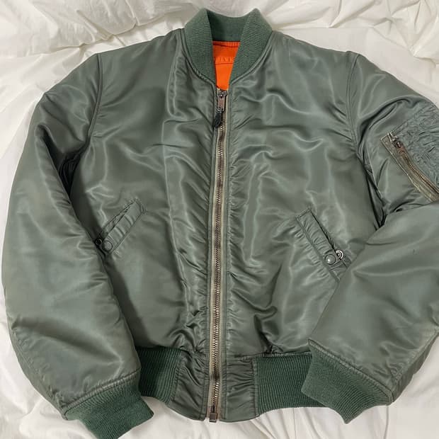 (L)60s 오리지널 ma-1 8279d 알파인더스트리