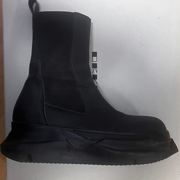 [42] 릭오웬스 앱스트랙트 첼시 부츠