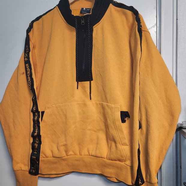 나이키xNBA N31 코트사이드 풀오버 하프집업 L