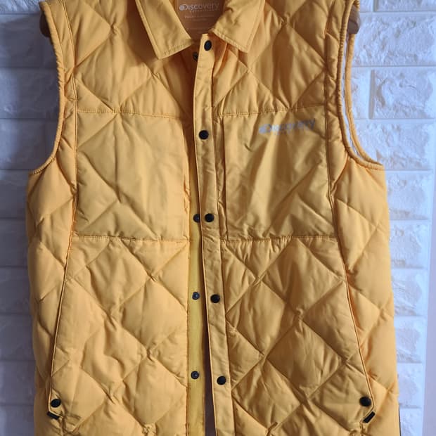 디스커버리 구스 경량 조끼(100)