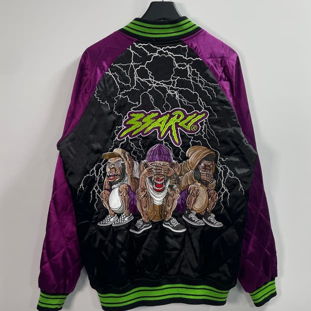 3SARU TOKYO 엠브로이드 스카잔 자켓 (on.679)