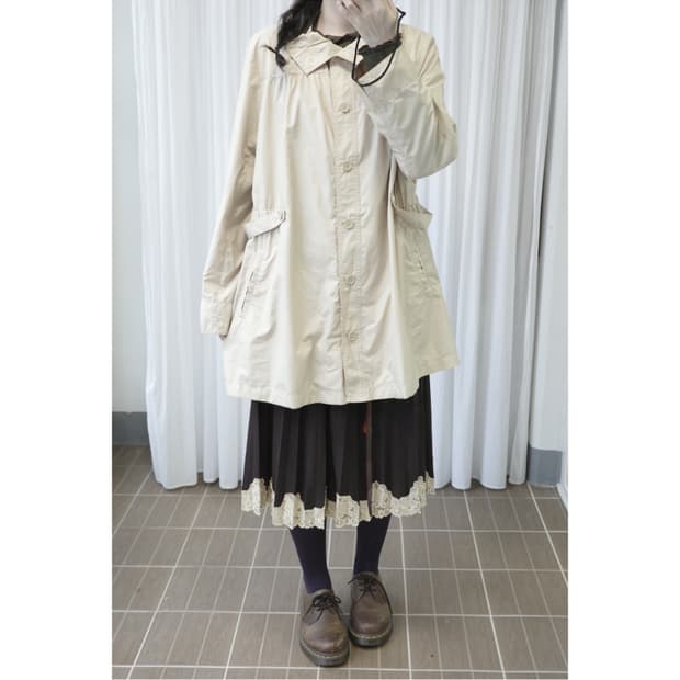 Topvalu light beige wind breaker