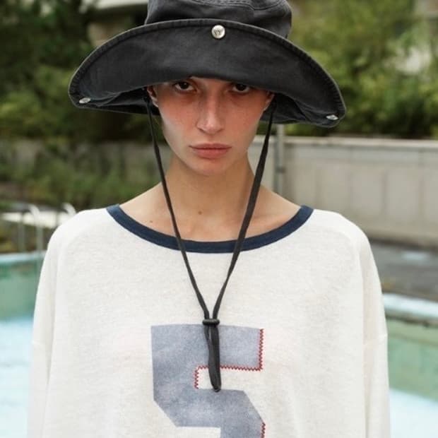오픈와이와이 foldable wide brim hat
