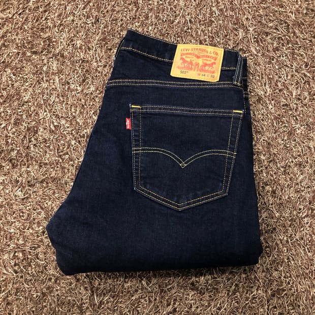 리바이스 502 데님 팬츠