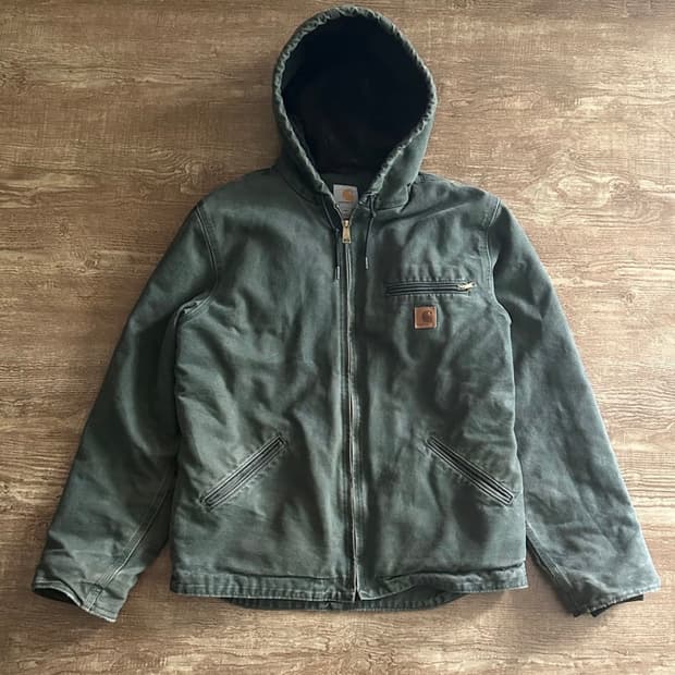 칼하트 시에라 자켓 모스 그린