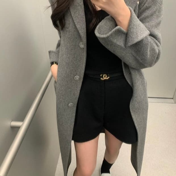 르플레인 아뜰리에 캐시미어 코트