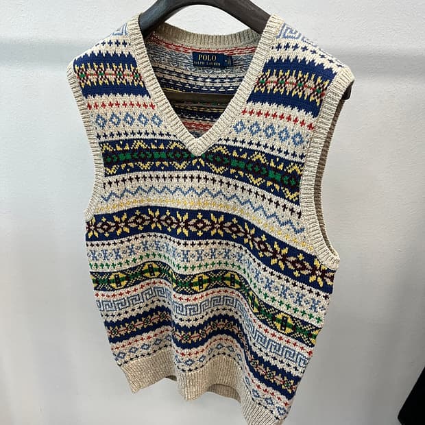 100) 폴로 크리켓 페어아일 베스트 