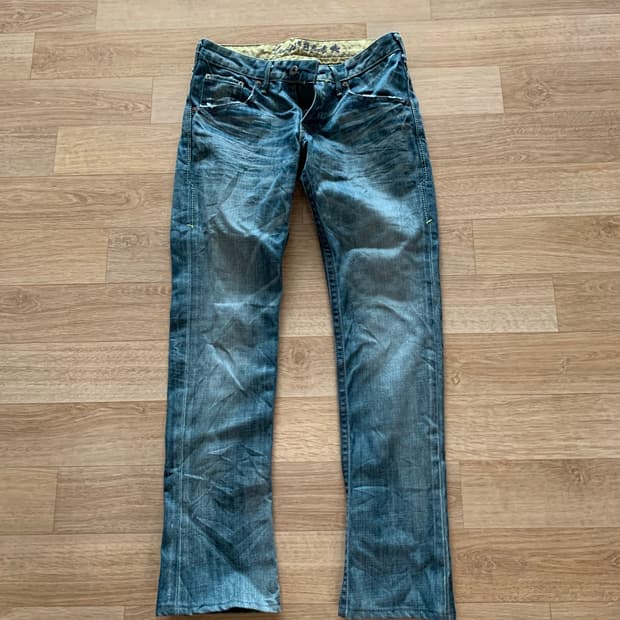 리바이스 JPN 슬림핏 빈티지 청바지