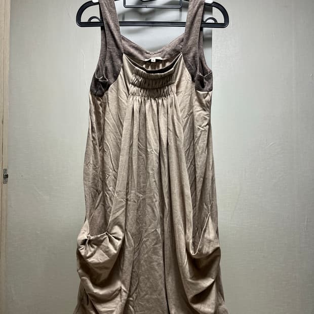 빈티지 멜빵 원피스