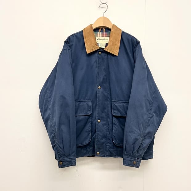 90s 에디바우어 코듀로이 카라 필드자켓