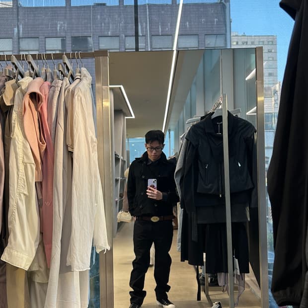 꼼데가르송 옴므 트리콧 축융 자켓