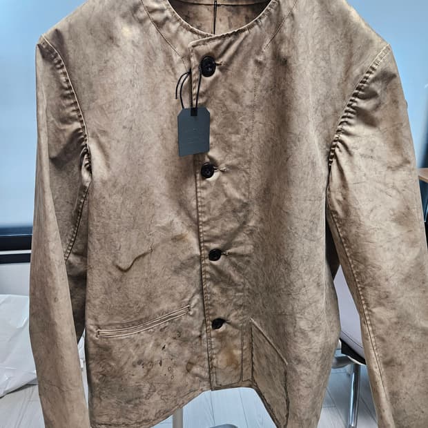 우티 Outil OV-T012 그레이 자켓 L 새제품