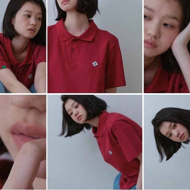 노컨텐츠 카라 반팔 티셔츠