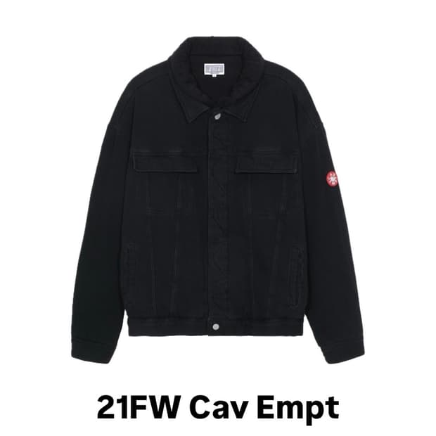 [M] 21FW 카브엠트 더블 레이어 데님 자켓