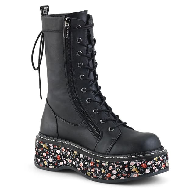 Demonia Floral Boots 
