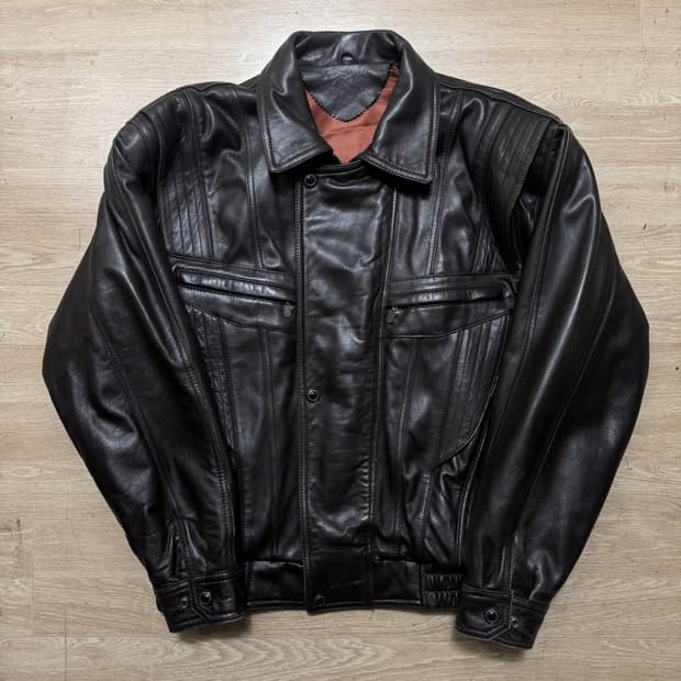 양가죽 파일럿 가죽 자켓