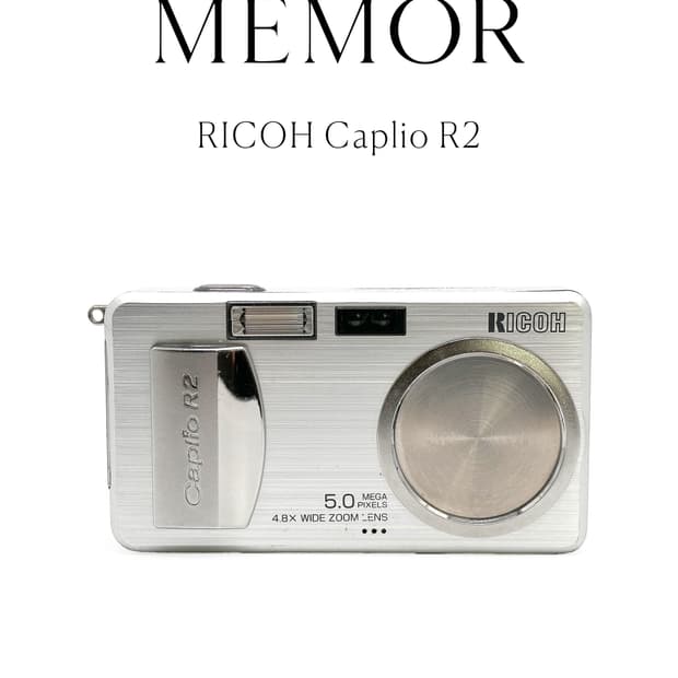 노란기없는/블러리뽀용작례✨RICOH Caplio R2 리코 디카