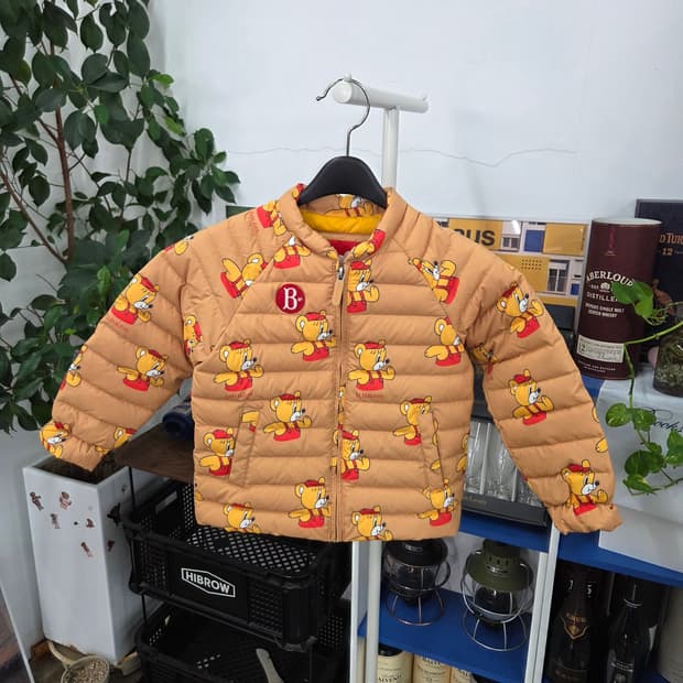 베베드피노 키즈 덕다운 경량패딩 110