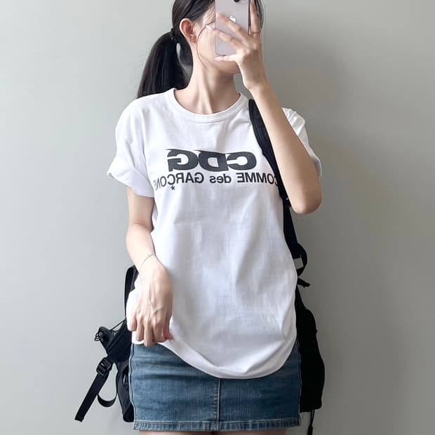 꼼데가르송 CDG 반팔티