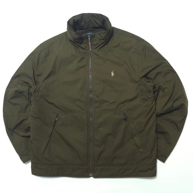 폴로 폴리쉘 자켓 카키 s