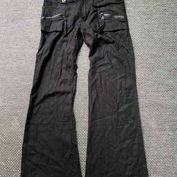2000s Mood Eyelet Wide Fit Pants