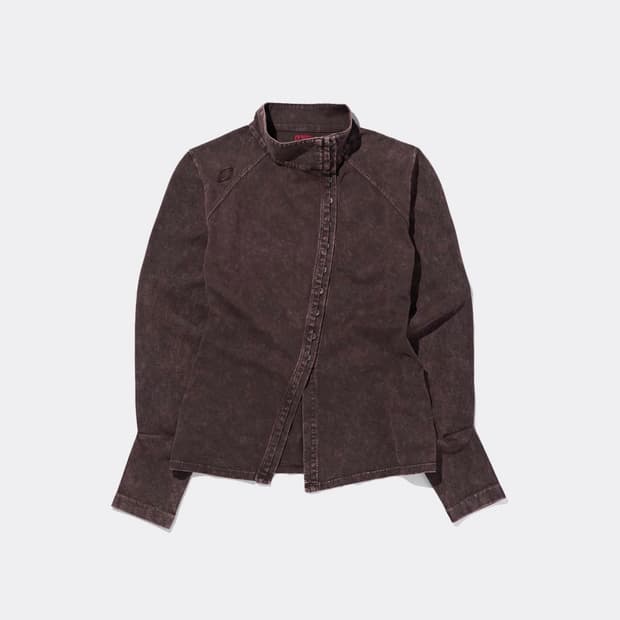 미스치프 워시드 져지 셔츠