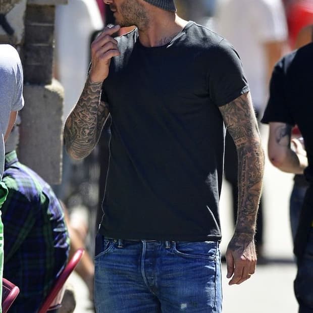 [S]RRL 코튼 저지 크루넥 티셔츠 블랙