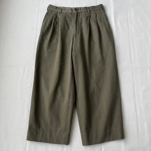 꼼데가르송옴므 1997 투턱 와이드 팬츠 (다나카 시기)