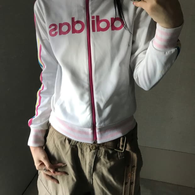 아디다스 솜사탕 져지