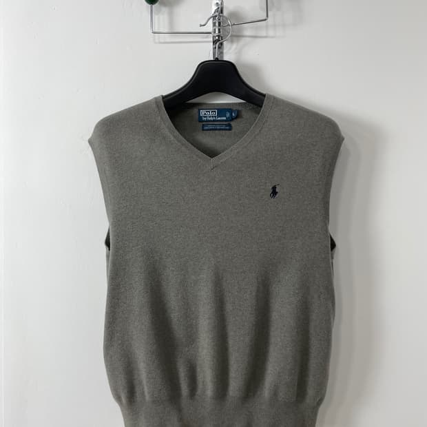 폴로 랄프로렌 피마코튼 니트 베스트 