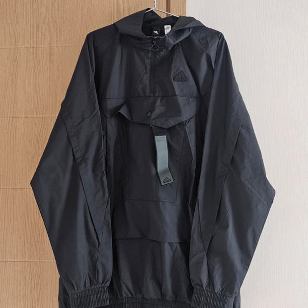 아디다스 시티 이스케이프 맨즈 아노락 블랙 2xl