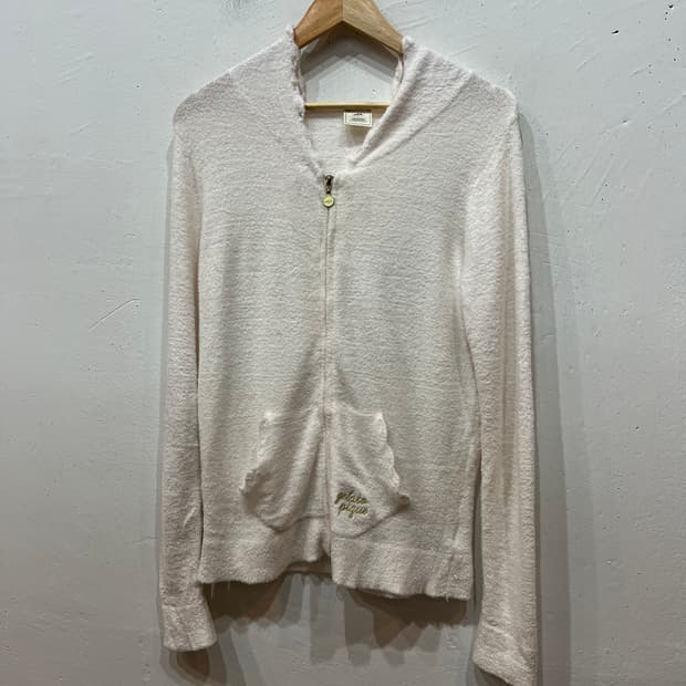 PIQUE JPN 페어리 부클 후드집업 