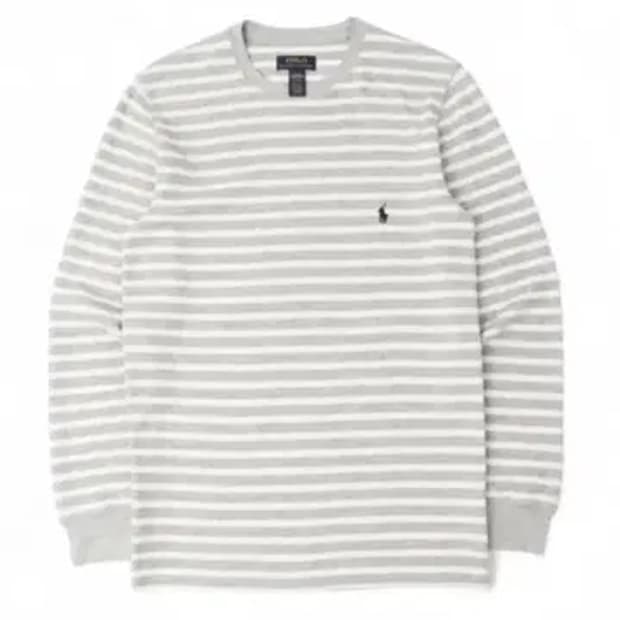 폴로 랄프로렌 그레이 스트라이프 롱슬리브 구합니다 (구매)