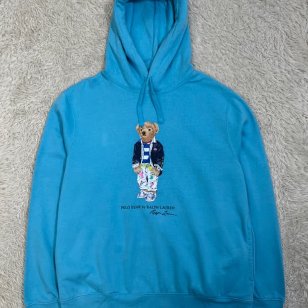 폴로 베어 후드 티셔츠/#2548