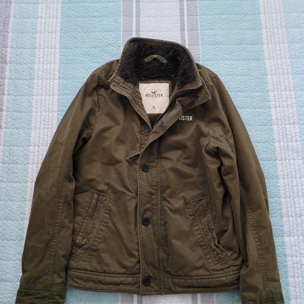 아베크롬비 홀리스터 워크웨어 울프죠 야상자켓 Hollister XL 