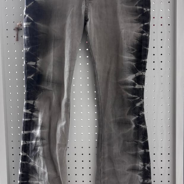 빈티지 팬츠 데님 워싱