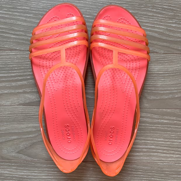 크록스 젤리 샌들 아이코닉 컴포트 8