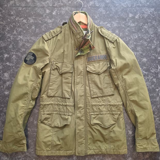  버커루(Buckaroo)의 M65 립스탑 야상 자켓-M