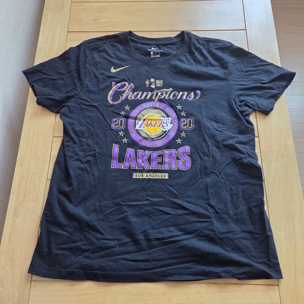 L 나이키 레이커스 우승 티셔츠 락커룸 LA NBA 191