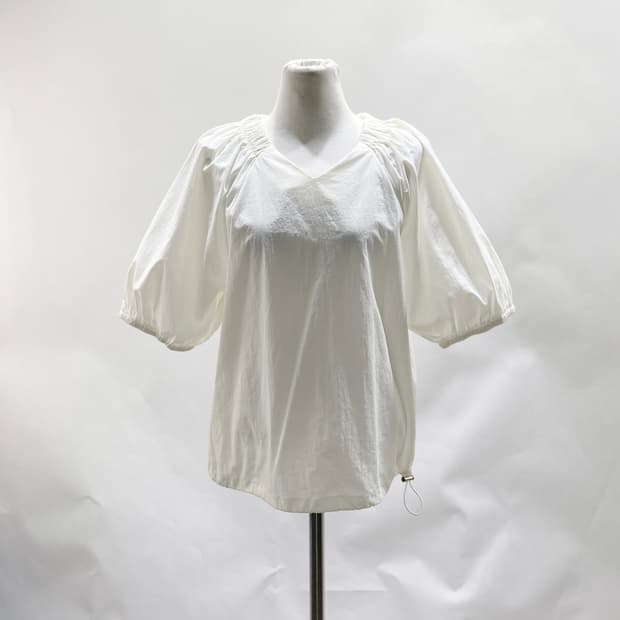 튜브 여 바스락 스트링 블라우스 F 영구제 