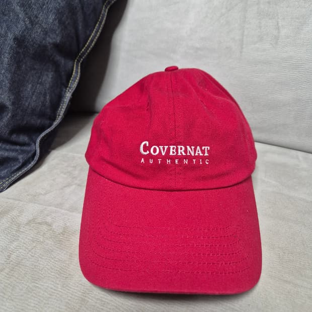 커버낫 레드 볼캡 