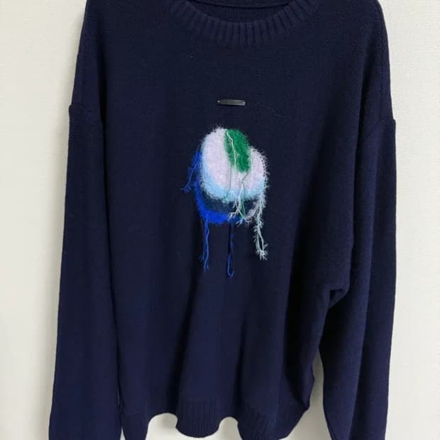 아더에러 디멘션 볼 프로덕트. 128 네이비 니트