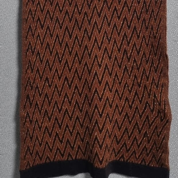 미쏘니 브라운 패턴 목도리