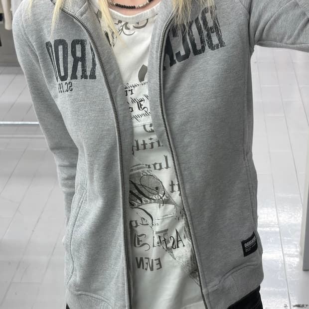Buckaroo 버카루 트랙 집업 그레이